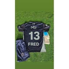 Alaturka Mix ᖴeᑎeᖇᗷᗩᕼçe Yeni Sezon 2024-25 ' 'fred' 13 Alternatif Lacivert Çocuk Forması 3 Lü Set