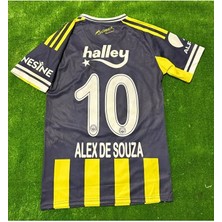 Alaturka Mix Fe.ner.bah'çe \\2026 Alex De Souza 10// Iç Saha Çubuklu Yetişkin Taraftar Forması