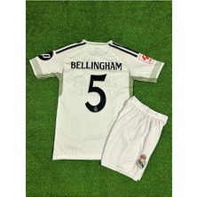 Alaturka Mix Real Madridd 2025-26 Yeni Sezon Jude Bellingham Iç Saha Çocuk Forması 2'li Set