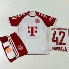 Alaturka Mix Jamal Musiala B.a.y.e.r.n/m.ü.n.i.h 2023-24 Sezon Iç Saha Çocuk Forması 4'lü Set