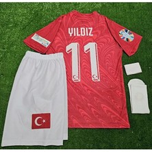 Alaturka Mix Türkiye Yeni Sezon 2026 #11 Kenan Yıldız Kırmızı Çocuk Forması 4 Lü Set
