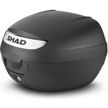 Shad SH-26 26 lt Siyah Arka Çanta Dayanıklı Polipropilen Malzeme ile Güvenli Depolama