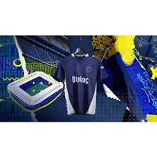 Alaturka Mix ᖴeᑎeᖇᗷᗩᕼçe Yeni Sezon 2024-25 Isimsiz Alternatif Lacivert Çocuk Forması 3 Lü Set