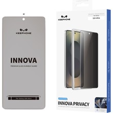 Keephone Samsung Galaxy S26 Innova Hizalama Kitli Hayalet Cam Ekran Koruyucu - Siyah