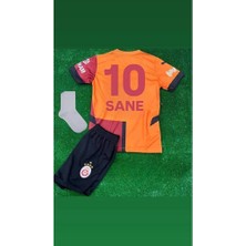 Alaturka Mix 5-Yıldızlı Galatâsarây. Leroy Sane 2024/25 Iç Saha Yeni Sezon Çocuk Forması 4'lü Set