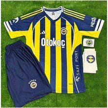 Alaturka Mix 2026/.FENERBÃHÇE Isimsiz Iç Saha Parçalı Yeni Sezon Çocuk Forması 4'lü Set.