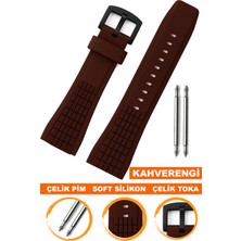  velatura saat uyumlu soft silikon saat kordonu kayışı s02sve-k