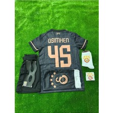 Alaturka Mix G̷a̷l̷a̷t̷s̷a̷r̷a̷y̷ 2026 Beş Yıldız 'o.s.i.m.h.e.n Solo Il Gala Çocuk Çocuk Forması 5li Set+ Atkı