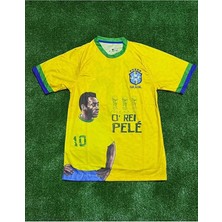 Alaturka Mix Brezilya Özel Tasarım Efsane Pele Özel Konsept Yetişkin Forması