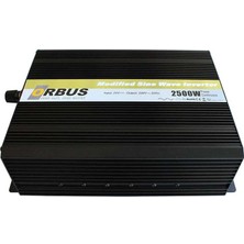 Orbus MS24-2500 24 Volt 2500 Watt Modified Sinus Invertör