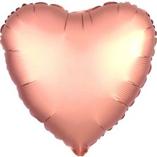 Party Express 18" Folyo Kalp  Balon  - Rose