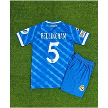 Alaturka Mix Real Madrid Yeni Sezon 2025/26 Bellingham 5 Alternatif Çocuk Forması ( Blue)