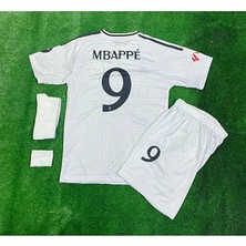 Alaturka Mix Mbappe Real Madrid 24-25 Yeni Sezon Futbol Çocuk Forması Şort Çorap Bileklik Hediyeli