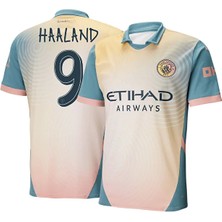 Alaturka Mix Manchester'c'i't'y Erling Haaland 9 Yeni Sezon 2024/25 Dördüncü Forması