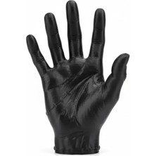 Najmaddin 3D Modern Siyah El Heykeli 27X22 cm Konsol ve Raf Üstü Dekor