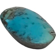 Hasyılmaz Doğal Iran Nişabur Firuze (Turkuaz) Taşı 27,3 Karat - 5,45 Gram T113