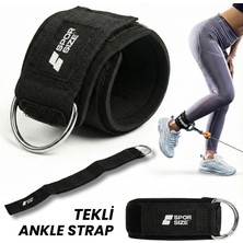 Sporsize Profesyonel Fitness Ayak Bilek Kayışı - Professional Ankle Strap D-Ring