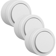 Ovivo Xone Anahtar Beyaz 3 Adet Sıva Üstü