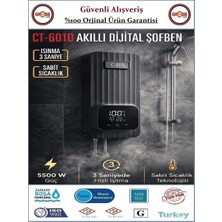 Cata Akıllı Dijital Şofben - Elektrikli Akıllı Şofben - 5500W - Orjinal Ürün