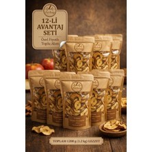 Zerbap Tarçınlı Elma Kurusu 12'li Avantaj Paketi (12 x 100G)