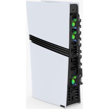 Crk Tech Ps5 Pro Uyumlu Rgb Işıklı Soğutucu Fan - Sessiz Performanslı Konsol Soğutma Standı