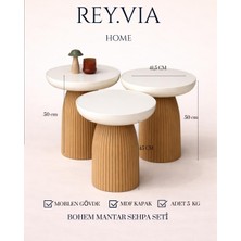 Bohem 3'lü Sehpa Zigon