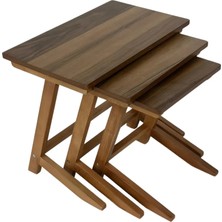 Furax Zigon Sehpa Almina Ceviz Ceviz