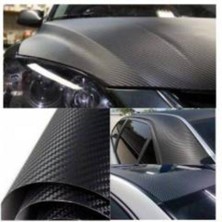 Temiz Pazar Karbon Kaplama Hava Kanalli 50 cm x  80 cm Rulo Siyah