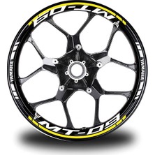 Kırmızı Yamaha Fz6 Takım Jant Sticker Etiket