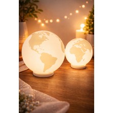 3D Boyuthane Dekoratif Dünya Lambası