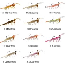 Hanfish Teke Shrimp 7.5 cm 7 gr Silikon Karides