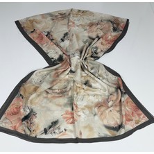 Şehr-i Şal Rami Organik Baskılı Şal -3607-08