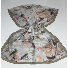 Şehr-i Şal Rami Organik Baskılı Şal -3607-11