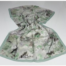 Şehr-i Şal Rami Organik Baskılı Şal -3607-01