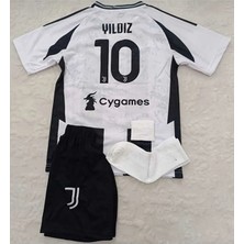 Alaturka Mix Juventuss 2024-25 Kenan Yıldız 10 Iç Saha Çocuk Forması