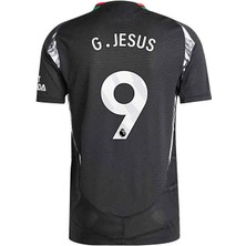 Alaturka Mix Yeni Sezon 2024/25 A.r.s.e.n.a.l Gabriel Jesus 9 Deplasman Siyah Forması (Thırd Shirt)