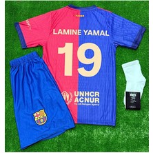 Alaturka Mix Barcelona 2024/25 Iç Saha Lamıne Yamal Forması 4 Lü Set