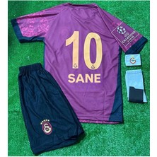 Alaturka Mix Ga.la.tâ.sa.rây. 5-Yıldızlı #10 /leroy Sane./ 2026 Alternatif Bordo Forma 4lü Set 5-Yıldızlı