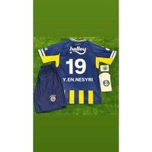 Alaturka Mix Fenerbahçe 2026 Sezonu Iç Saha Çubuklu # Y.en-Nesryı # Çocuk Forması 4lü Set