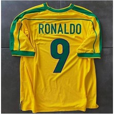 Alaturka Mix Brezilya Milli Takımı 98 Dünya Kupası Ronaldo Nazario Nostalji Yetişkin Forması