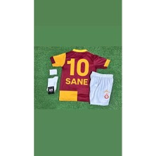 Alaturka Mix 5-Yıldızlı Galatâsarây. Leroy Sane 2025/26 Iç Saha Yeni Çocuk Forması 4lü Set