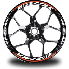 Kırmızı Yamaha R6 Takım Jant Sticker Etiket