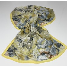 Şehr-i Şal Rami Organik Baskılı Şal -3607-12