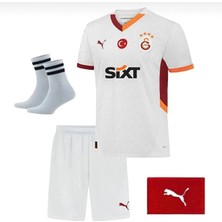 Alaturka Mix Galatâsarây//isimsiz Deplasman Beyaz Yeni Sezon Futbol Çocuk Forması