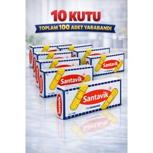 Hsc Bilişim Santavik Ilk Yardım Bandı Yara Bandı 10LU 10 Paket