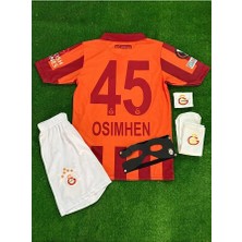 Alaturka Mix G.a.l.a.t.a.s.a.r.a.y. #45 Ⓞⓢⓘⓜⓗⓔⓝ.# 100. Yıl 5 Yıldızlı Çocuk Forması Çorap Bileklik