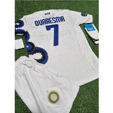 Alaturka Mix Inter 2010 Sezonu Dragon Desenli Ricardo Quaresma Çocuk Forması Şort Çorap Bileklik Hediyeli