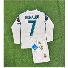 Alaturka Mix Kiev Şampiyonlar Ligi Finali ^cr7 C./ronaldo Uzun Kol Çocuk Forması 4'lü Set (Armalı)