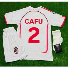 Alaturka Mix Ac.milan 2007/08 Deplasman Beyaz Cafu Forması