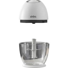 Zenvia Mini Elektrikli Doğrayıcı 450 ml Şarjlı Sebze Doğrama Makinesi Znv-Tcndym